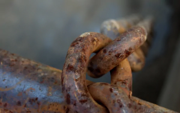 rust close-up man made chain HD Desktop Wallpaper | Background Image