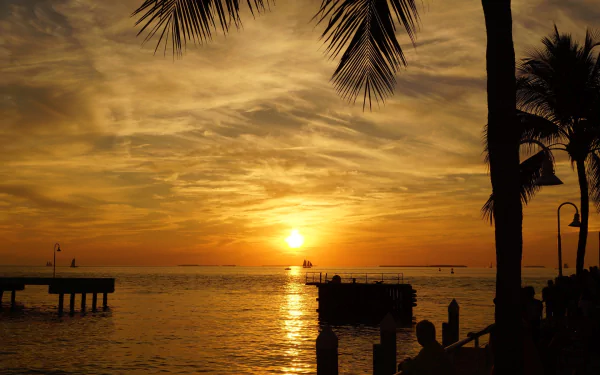  Sunset in Key West Florida by skeeze