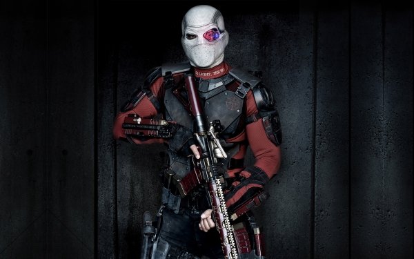 Películas Suicide Squad Deadshot Will Smith DC Comics Arma Gun Fondo de pantalla HD | Fondo de Escritorio