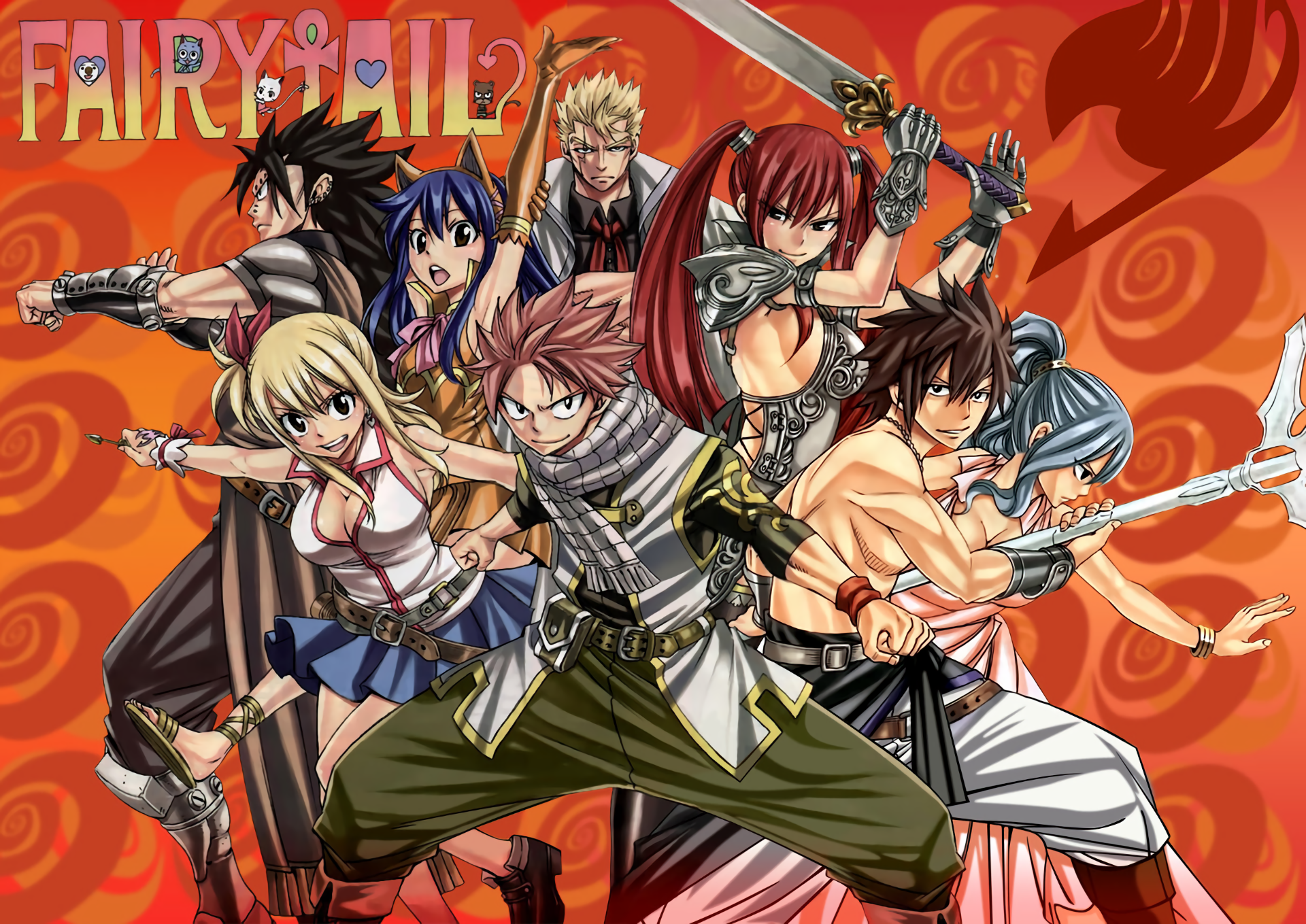 Download Juvia Lockser Laxus Dreyar Wendy Marvell Gray Fullbuster Erza Scarlet Natsu Dragneel