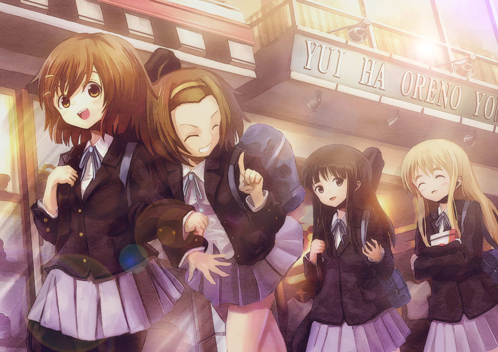 110 ideias de K-On!  anime, yui k on, clubes escolares