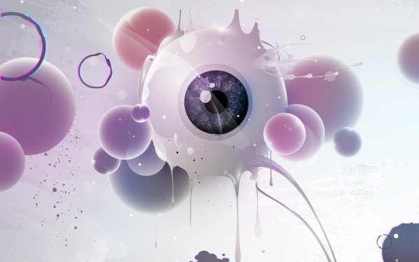 Artistic Eye Retro HD Wallpaper | Background Image