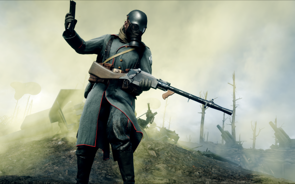 Video Game Battlefield 1 Battlefield Gas Mask HD Wallpaper | Background Image