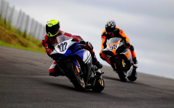 Yamaha YZF-R1 racing motorcycle motorcycle racing Sports HD Desktop Wallpaper | Background Image