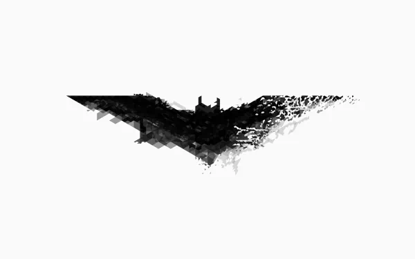greyscale Black & White logo Comic Batman HD Desktop Wallpaper | Background Image