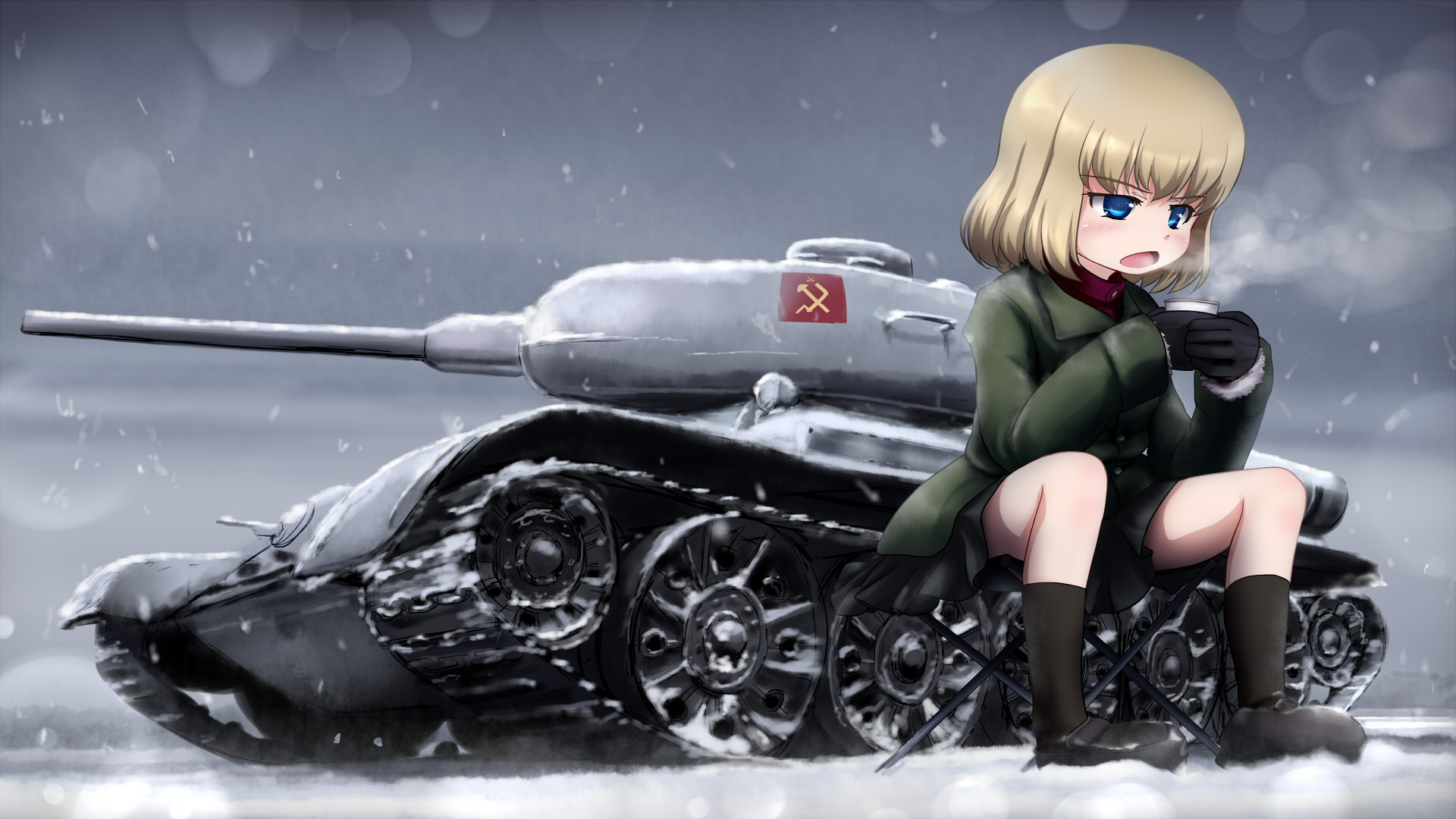 Download Anime Girls Und Panzer HD Wallpaper