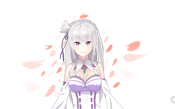 727 Emilia (Re:ZERO) HD Wallpapers | Background Images - Wallpaper