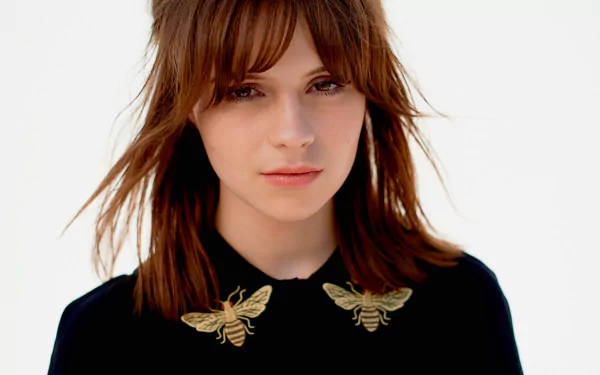 face brown eyes English brunette singer music Gabrielle Aplin HD Desktop Wallpaper | Background Image
