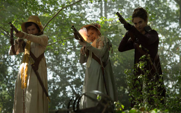 movie Pride and Prejudice and Zombies HD Desktop Wallpaper | Background Image