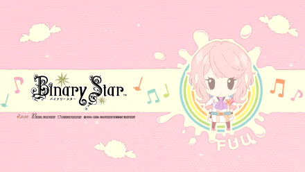 Anime Binary Star HD Desktop Wallpaper | Background Image