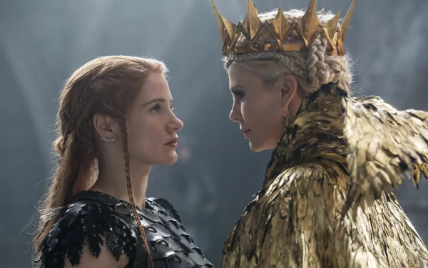 Jessica Chastain Charlize Theron movie The Huntsman: Winter's War HD Desktop Wallpaper | Background Image