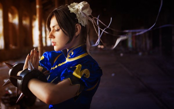 Women Cosplay Street Fighter Chun-Li HD Wallpaper | Background Image