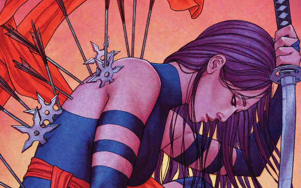 Comic Psylocke (Marvel Comics) HD Desktop Wallpaper | Background Image