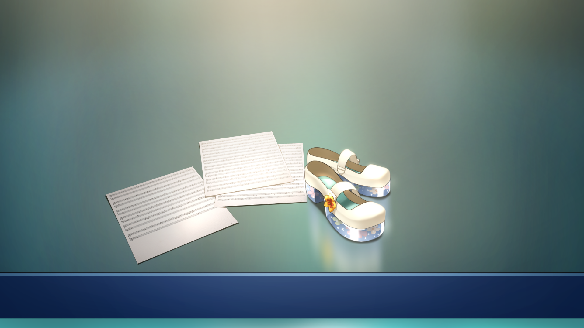 HD PC desktop wallpaper featuring anime-style Vocaloid characters with vibrant colors and dynamic poses.