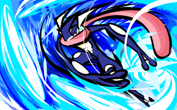 21 Greninja (Pokémon) HD Wallpapers | Background Images - Wallpaper Abyss