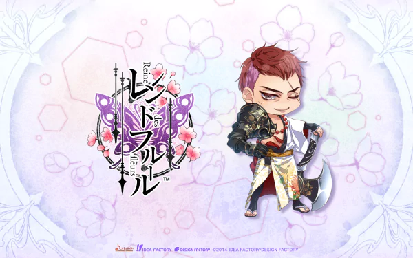 Anime Reine des Fleurs HD Desktop Wallpaper | Background Image