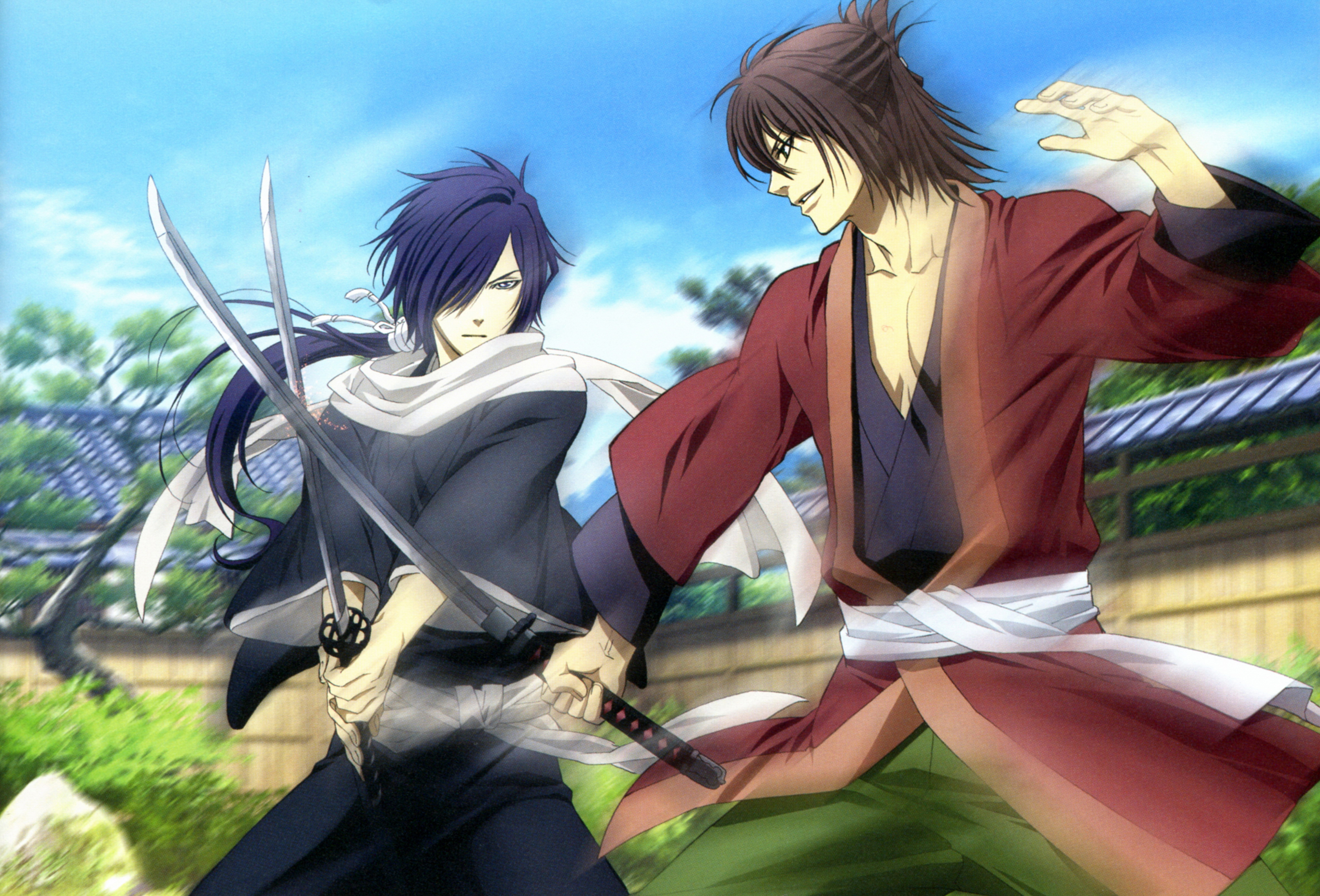 Anime Hakuouki Shinsengumi Kitan HD Wallpaper