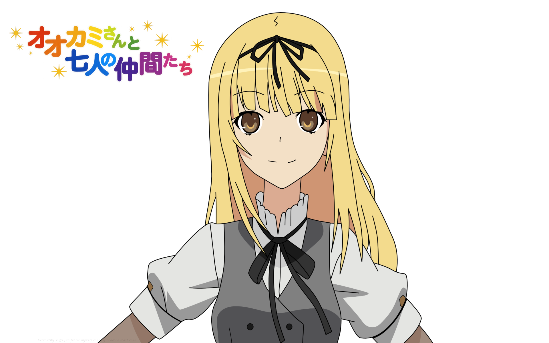 Download Anime Ookami-san To Shichinin No Nakama-tachi HD Wallpaper