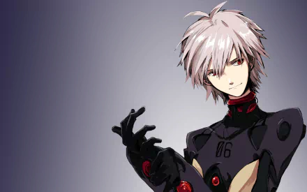 Kaworu Nagisa Anime Neon Genesis Evangelion HD Desktop Wallpaper | Background Image