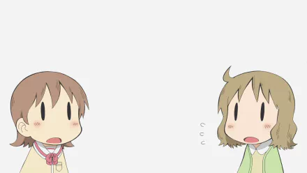 Izumi Sakurai Yuuko Aioi Anime Nichijō HD Desktop Wallpaper | Background Image