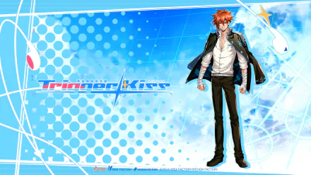 Anime Nekketsu Inou Bukatsu-tan Trigger Kiss HD Desktop Wallpaper | Background Image