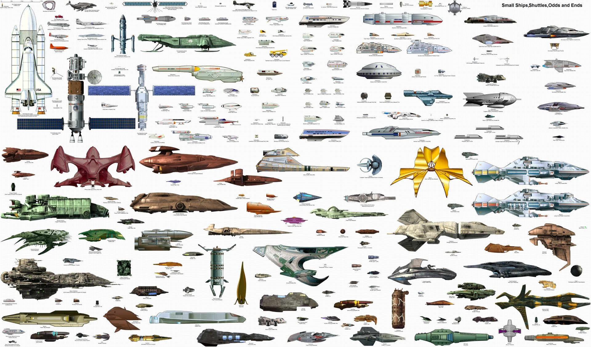 list of star trek ships with pictures