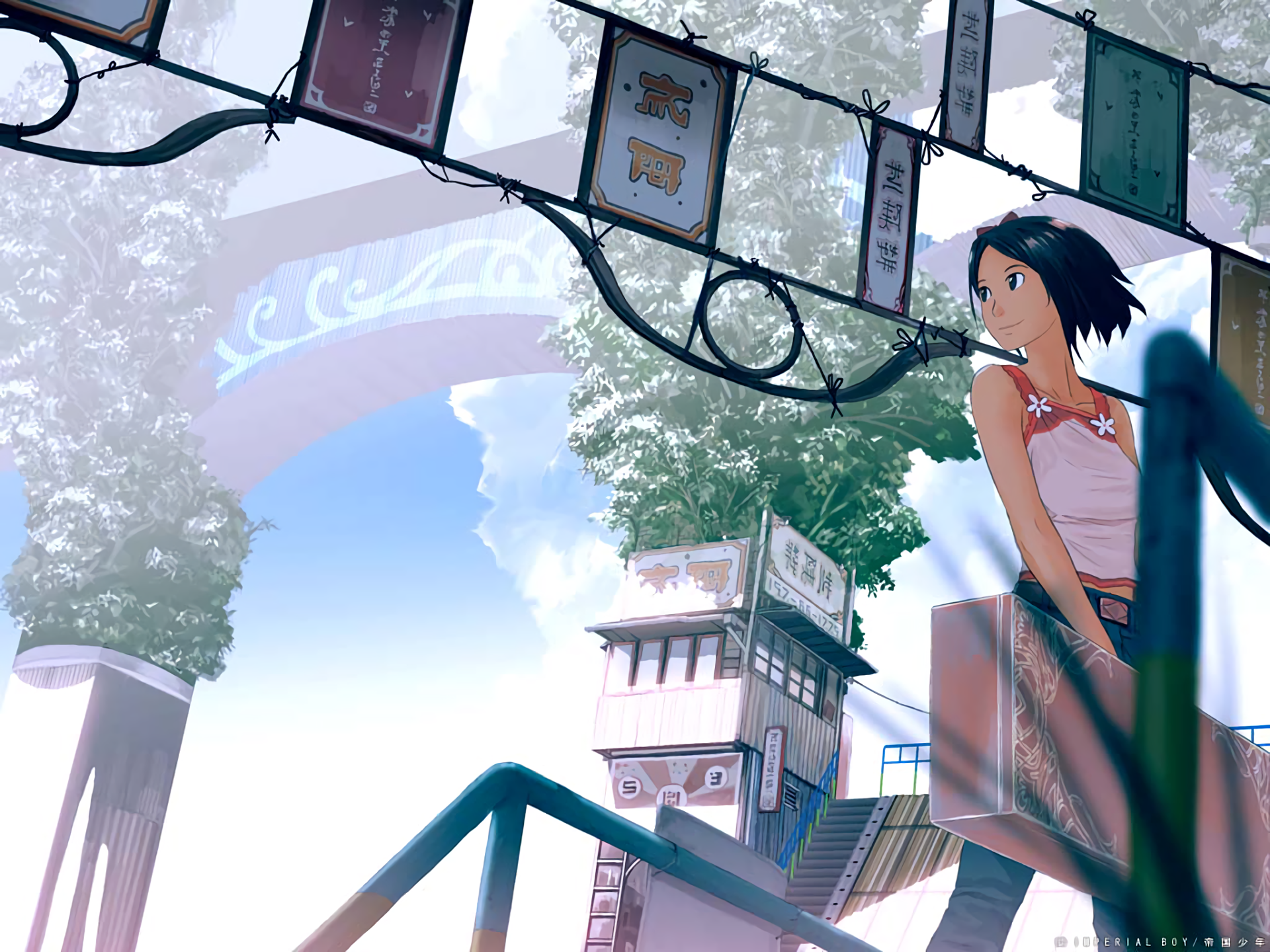 Anime Original Hd Wallpaper