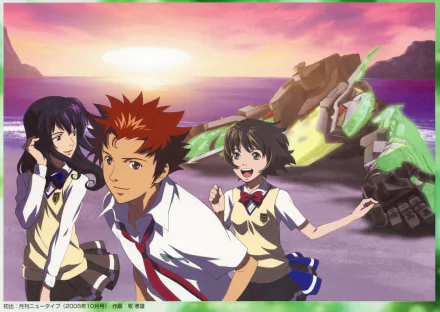 Anime Zegapain HD Desktop Wallpaper | Background Image