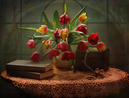  Still Life with Tulips