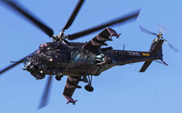 attack helicopter helicopter military Mil Mi-24 HD Desktop Wallpaper | Background Image