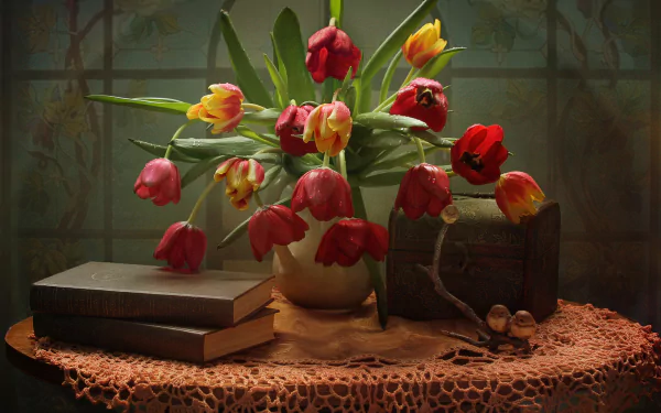  Still Life with Tulips