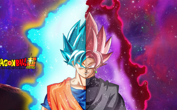 Anime Dragon Ball Super Dragon Ball Goku SSGSS Goku Black Black Goku SSR Black HD Wallpaper | Background Image