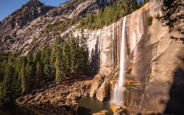  Vernal fall, Yosemite by Sunny Herzinger