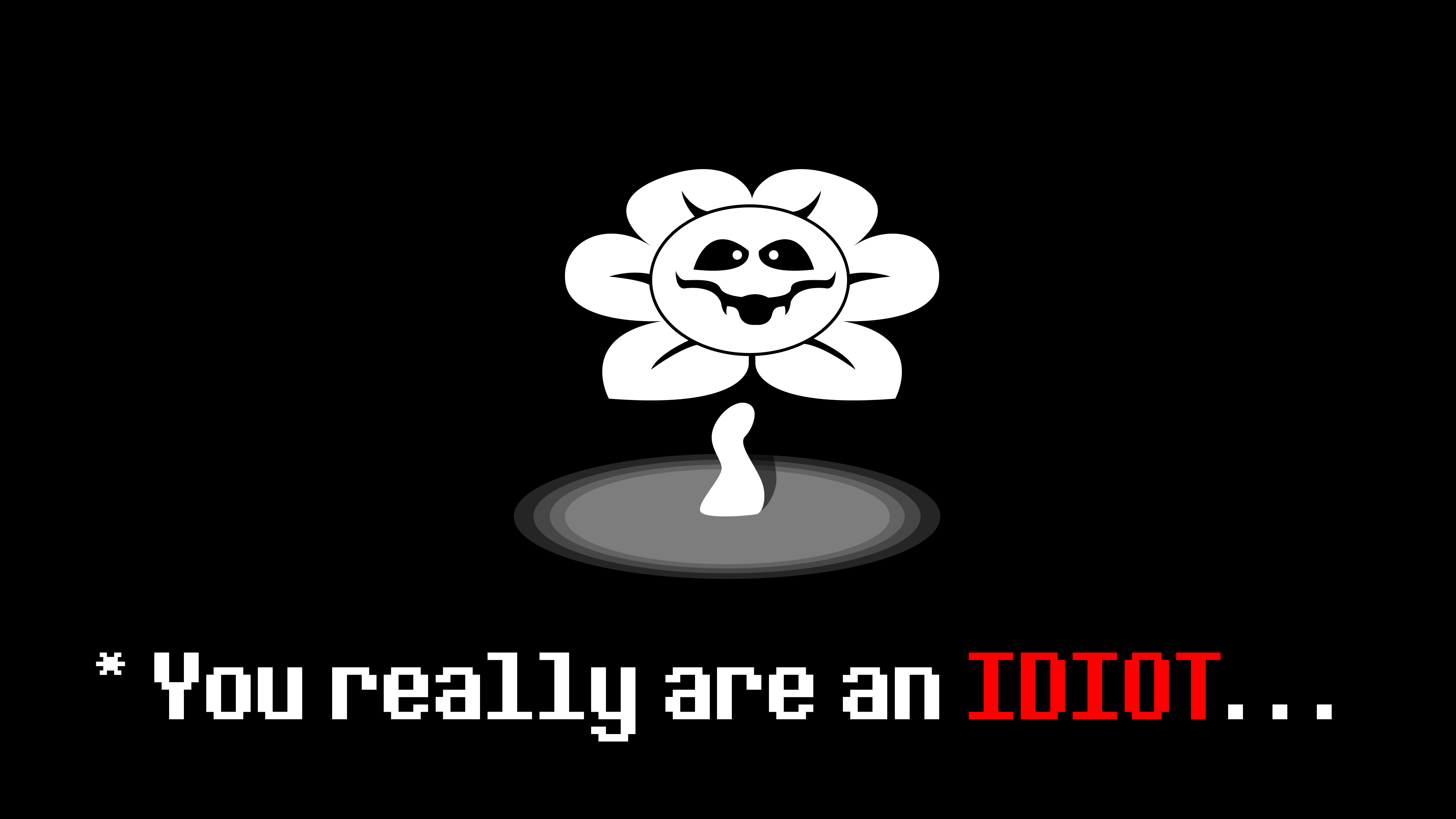 HD flowey (undertale) wallpapers