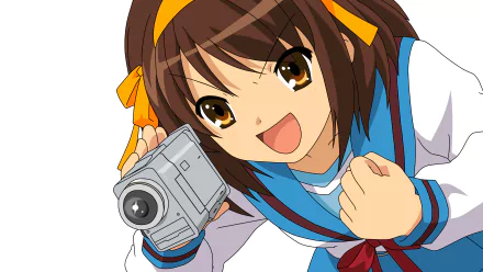 Haruhi Suzumiya Anime The Melancholy of Haruhi Suzumiya HD Desktop Wallpaper | Background Image