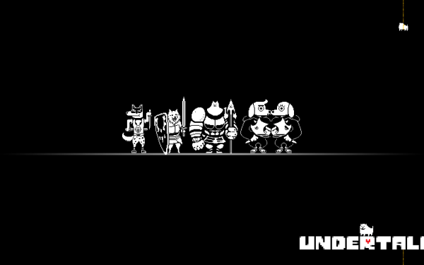 Video Game Undertale Doggo Lesser Dog Greater Dog Dogamy Dogaressa Annoying Dog HD Wallpaper | Background Image