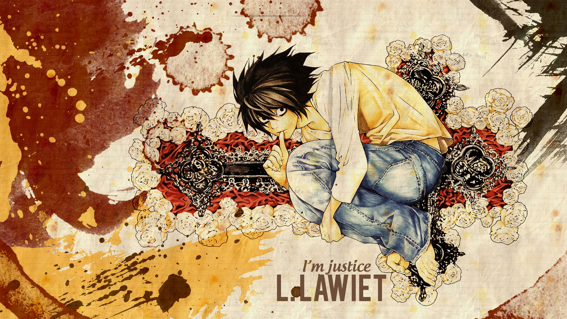 Download Anime Death Note HD Wallpaper