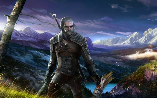 Video Game The Witcher 3: Wild Hunt The Witcher Warrior Geralt of Rivia Landscape HD Wallpaper | Background Image