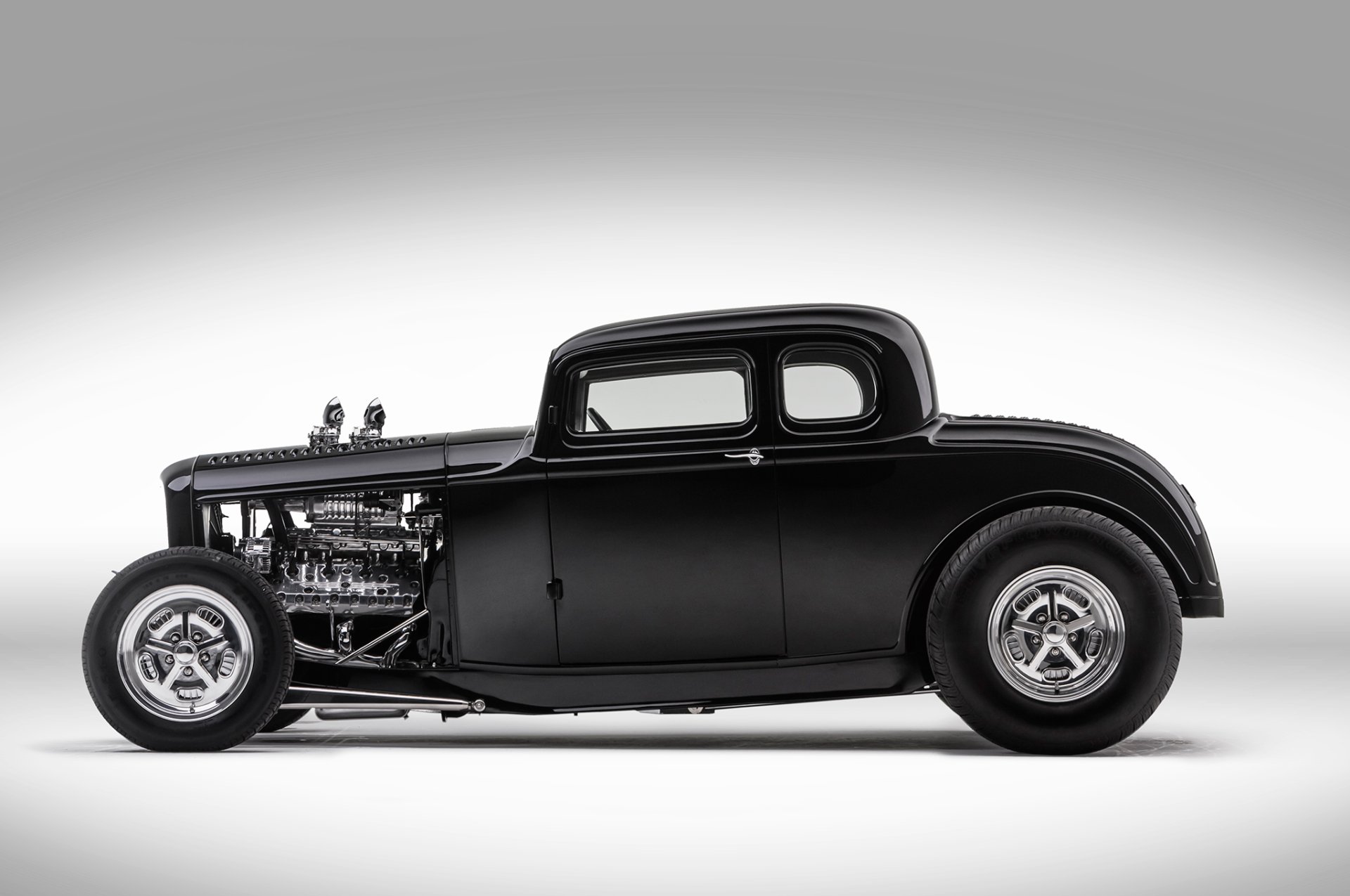 Download Vintage Car Hot Rod 1932 Ford Coupe Vehicle Ford Coupe HD Wallpaper