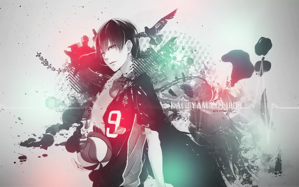 Anime Haikyū!! Tobio Kageyama HD Desktop Wallpaper | Background Image