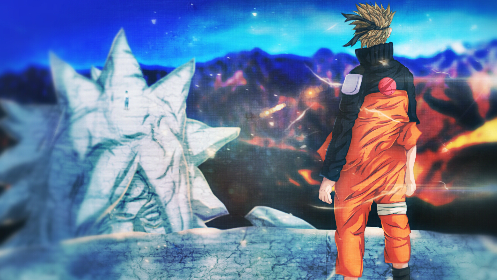 Naruto vs Sasuke HD Wallpaper | Background Image ...