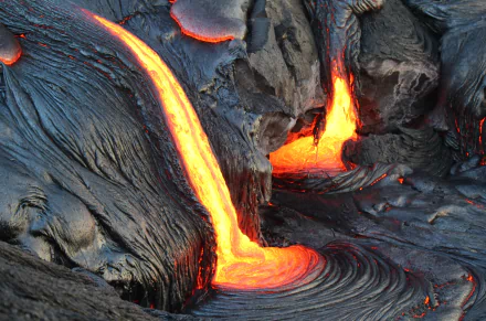 lava nature volcano HD Desktop Wallpaper | Background Image