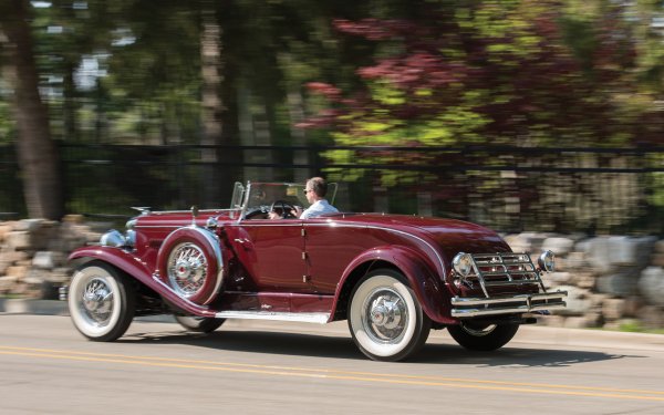 Vehicles Duesenberg Model J Disappearing Top Duesenberg 1929 Duesenberg Model J Disappearing Top Convertible Coupe Vintage Car HD Wallpaper | Background Image