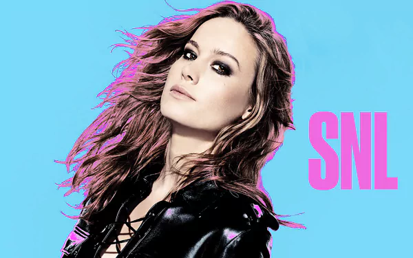 Brie Larson TV Show Saturday Night Live HD Desktop Wallpaper | Background Image