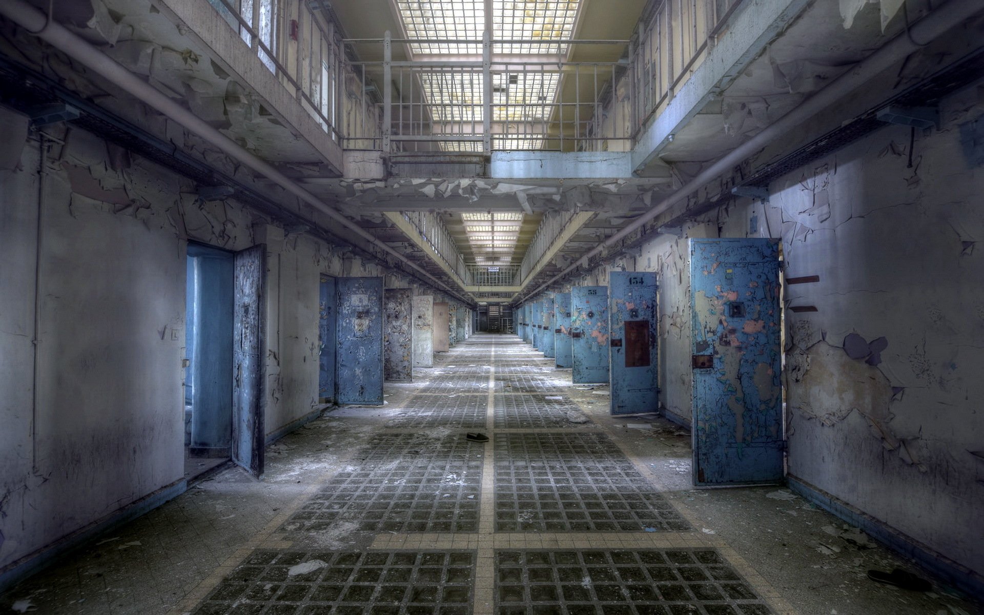 Anime Prison Background