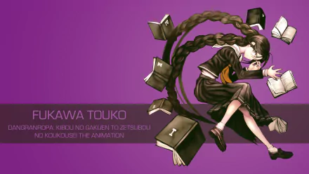 Tōko Fukawa Anime Danganronpa HD Desktop Wallpaper | Background Image