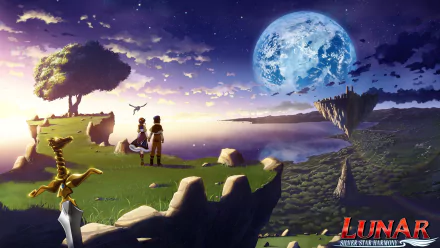 video game Lunar: Silver Star Harmony HD Desktop Wallpaper | Background Image