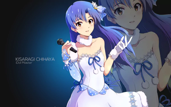 Chihaya Kisaragi Anime The iDOLM@STER HD Desktop Wallpaper | Background Image