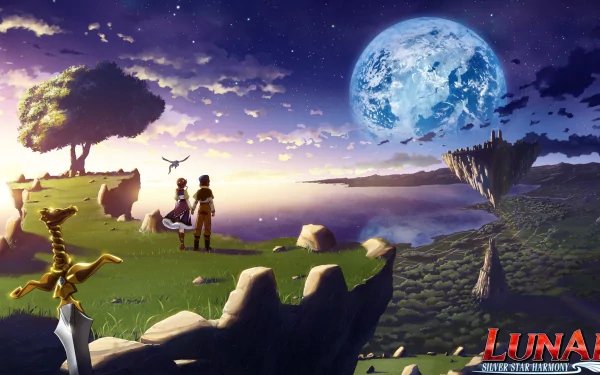 video game Lunar: Silver Star Harmony HD Desktop Wallpaper | Background Image