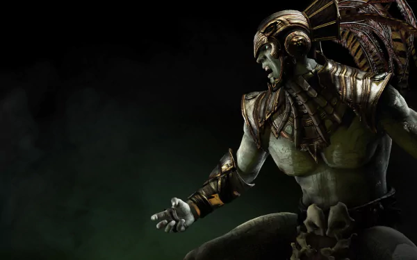 Kotal Kahn video game Mortal Kombat X HD Desktop Wallpaper | Background Image